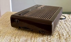 Vintage GE Clock Radio 7-4612A Woodgrain AM/FM Alarm Snooze Tested