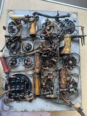 RCA 76 Tube Mixer Amp Chassis. (Pre Amp)