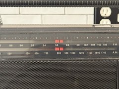 GE SUPERADIO VTG General Electric Long-Range AM/FM Super Radio 7-2887A Tested