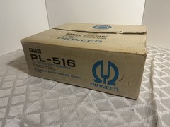Pioneer PL-516 Turntable w/ Original Dust Cover-Vintage, Great Condition
