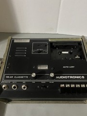 Vintage Audiotronics 136AR Auto-Lert Cassette Recorder USN Property