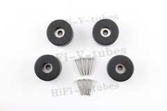 4 New FEET w/ hardware for Pioneer RT-701 RT-707 SX-880 Heavy-Duty Foot Parts