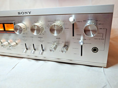 Sony TA-2000F Stereo Preamp & ST-5130 FM Tuner Silver face Tested Working Pair