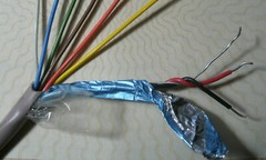 45 Feet ALTEC-LANSING WTS822 9 Conductor Power Cable, 3 Wires Shielded