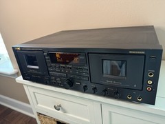 Vintage TEAC W-6000R Cassette Deck Remote Included