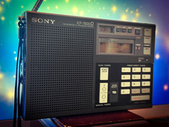 SONY ICF-7600D 🌈RaRe🌈 Vintage Radio Tuner World Band Receiver