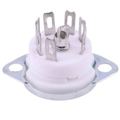 10PC 7-Pin B7G Tube Socket For EAA91, EC92, 6Z4 6X4 1A2 6H2 6J5 Tube AMP DIY HOT