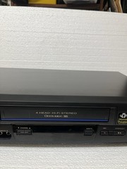 Panasonic PV-V4611 VTG Video Cassette Player Recorder VCR Hi Fi 4 Head WORKing