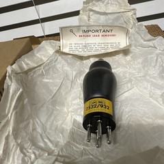 Vintage BECKMAN INSTRUMENTS 2532/932 Tube, with Insert, NOS