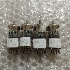 Matsushita 12AX7 preamp tubes tested strong 4 tubes