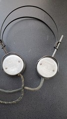 C.F. Cannon Co. Cannonball Master Headphones Black Silver 6.35mm Headband On-Ear