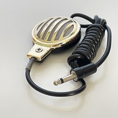 VTG 60s Made In Japan Clip On Microphone Portable Mic 3.5mm Aux Plug