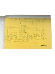 Oringial Akai 1710W 171L Tape Recorder Operator’s Manual & Schematic Diagram