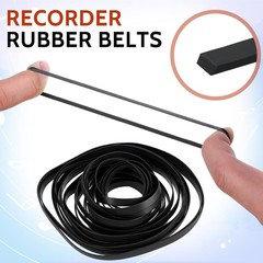 Cassette Player Belt Replacement 50pc Rubber Belts 4mm x 40-135mm