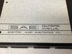 SAE T102 Computer Direct-Line Digital Tuner with Manual WORKS!