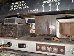 Dewald L5000 vintage tube amp for parts
