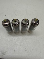 *PREMIUM* Matched Quad (YELLOW TIP) 1963 Raytheon 6BQ5 Tubes Amplitrex Tested