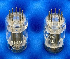 Two Tung Sol 5814A Tubes / 1959 / NOS IN BOX / Amplitrex Tested 💪 /12AU7 ECC82