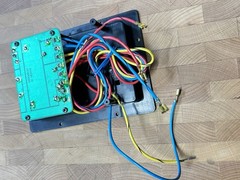 Cerwin Vega DX5 Crossover Speaker Terminals Back Plate Working Original (A)