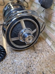 Vintage Sound Dynamic MD-2STV Chrome Headphones WORKING great sound! Japan 70’s
