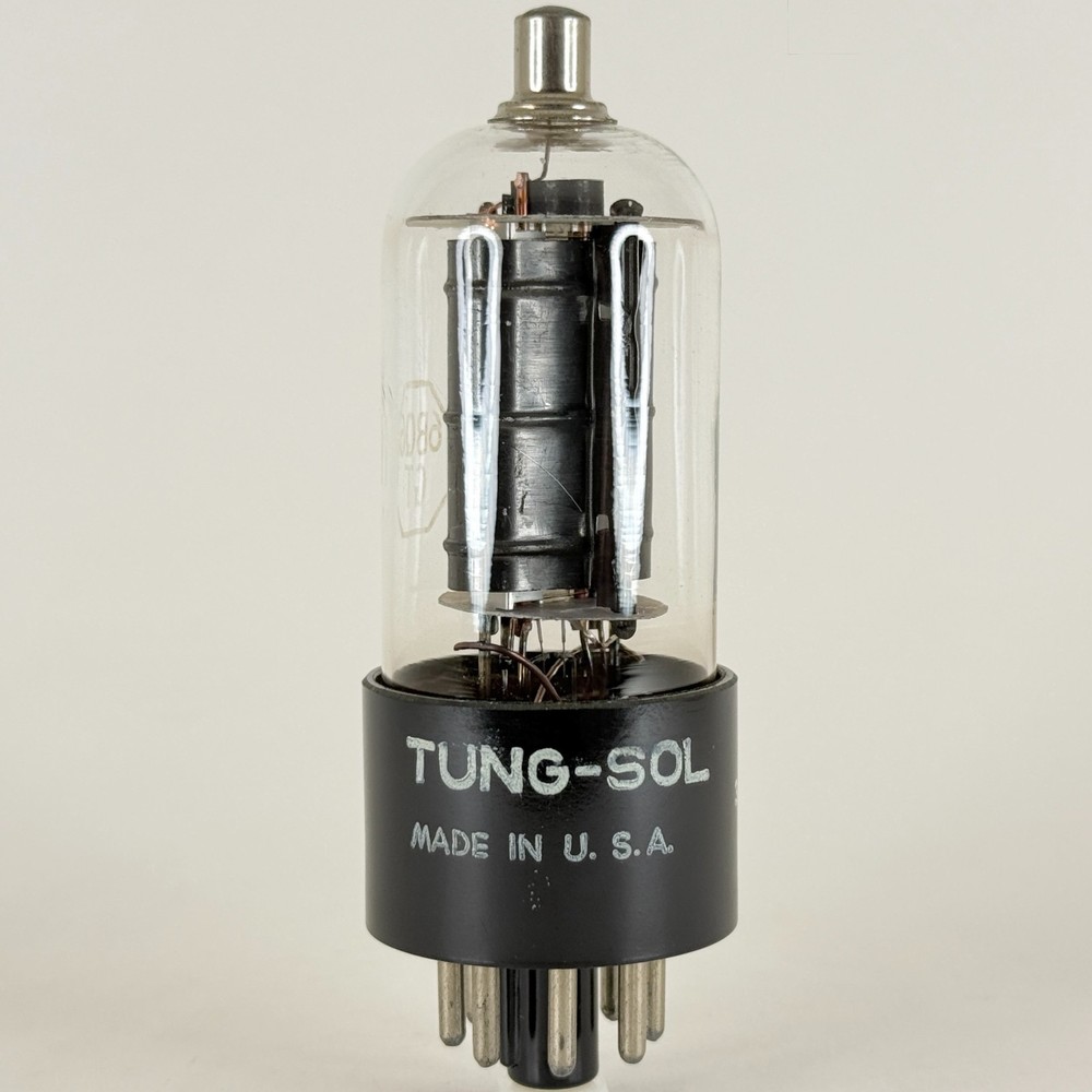 (1) Tested 1951 Tung Sol 6BQ6GT Tube Code 115 6BQ6 GT Beam Power Vacuum Tube