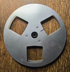 Seven Inch 7″ Unbranded Balanced Metal Tape Reel for 1/4″ Tape