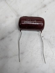 Vintage 0.05 uF 1600V Tube Radio Amplifier Drop Capacitor Micro Farad Mylar