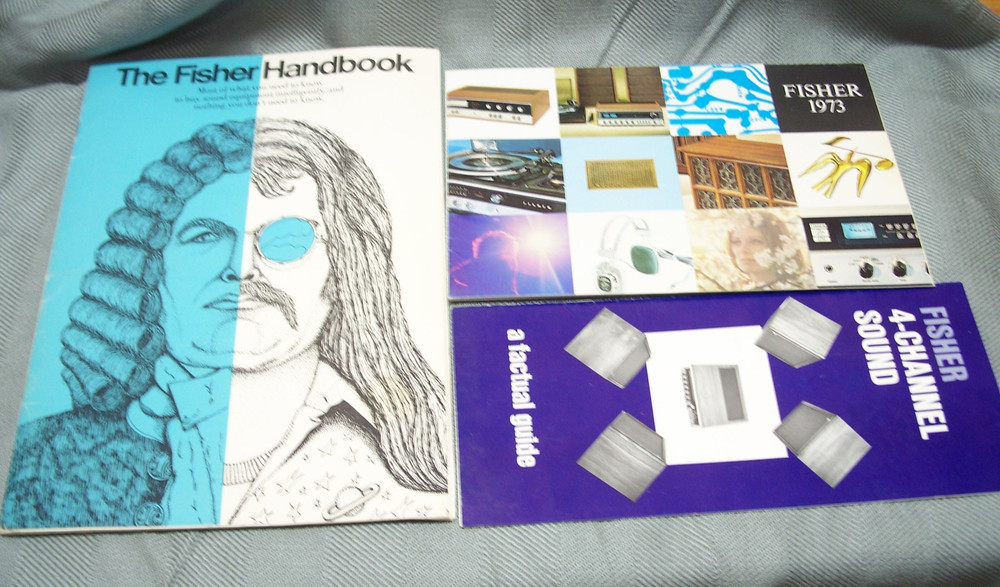 Fisher Handbook 1972, Fisher sales catalog 1973