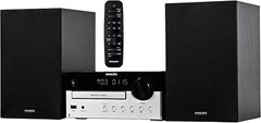 PHILIPS FM Radio CD Home Stereo System with Wireless Bluetooth 60W MP3 USB Audio