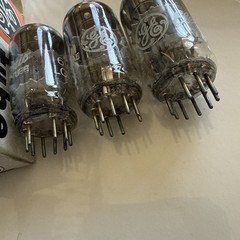 Lot Of 3: GE General Electric 6LX8 LCF802 Electronic Vacuum Tube In Box NOS Tu11