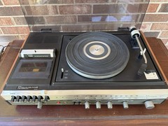 🍊Vintage 1970s Panasonic AM/FM Stereo Turntable Cassette Player | Model SE-1077