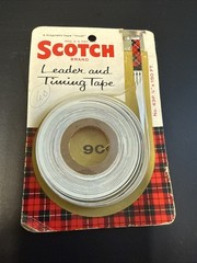 Vintage Scotch Brand Leader and Timing Tape 150 ft. 282-0263