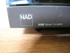 NAD 5120 Vintage Stereo Turntable – Made in England – For parts only