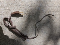 DEFECTIVE 75 VINTAGE NOS BELDEN REPLACEMENT CORD 6 FT BROWN STEREO RADIO G3D