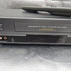 Toshiba W-627 4-Head Hi-Fi VHS VCR Video Cassette Recorder w/ Remote Tested