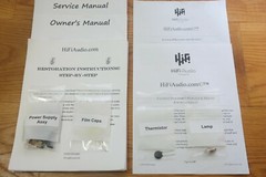 EICO HF-12 amp restoration recap repair service rebuild kit fix filter capacitor