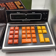 Deluxe Unisonic 21 Mini Blackjack Computer Console with Calculator