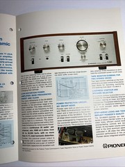 Pioneer SA-6500ll Stereo Integrated Amplifier Brochure 1977