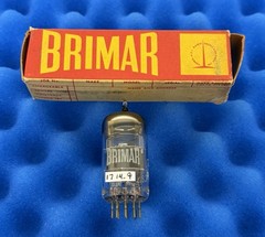 ONE Brimar PCC88 7DJ8 Tube / Amplitrex Tested +100% / In Box / Halo Getter