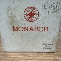 Vintage Set (2) – 3″ Monarch RADIO SPEAKER – Made In Japan – New NOS