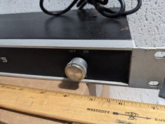 VINTAGE CROWN D-75 STEREO AMPLIFIER D75 MADE IN USA 240 WATTS OLD SCHOOL COOL