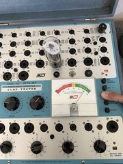 GE 6L6GC “OO” Side Getters Gray Plate Tube Test Strong For GM, Emissions