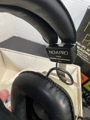 Vintage Realistic Nova Pro Hi-Fi Stereo Headphones Original Box 33-1014A