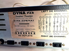 Vintage DYNAKIT STEREO DYNA PAS Model Stereophonic Preamplifier, U.S.A. Phil. PA