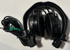 Vintage Sony DR-M5 Dynamic Stereo Headphones. Great Sound. 3.5mm & 6.35mm Jack.