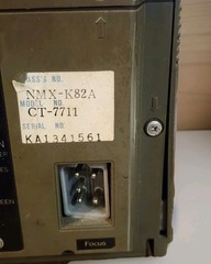 Vtg ’82 Panasonic ColorPilot CT-7711 Color TV 7″ Portable Retro Gaming CRT AC/DC