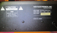 NAD 6240 Stereo Cassette Deck Tested Used