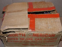 Vintage North American Super Deluxe 8 Track Car Stereo AS IS for Parts Repair