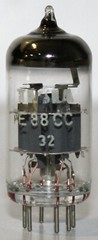 E88CC TESLA Top “O” Getter Made in Czechoslovakia Amplitrex Tested
