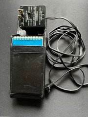 Vintage Hewlett Packard HP 45 Calculator W/ Power Supply/Case working No Battery